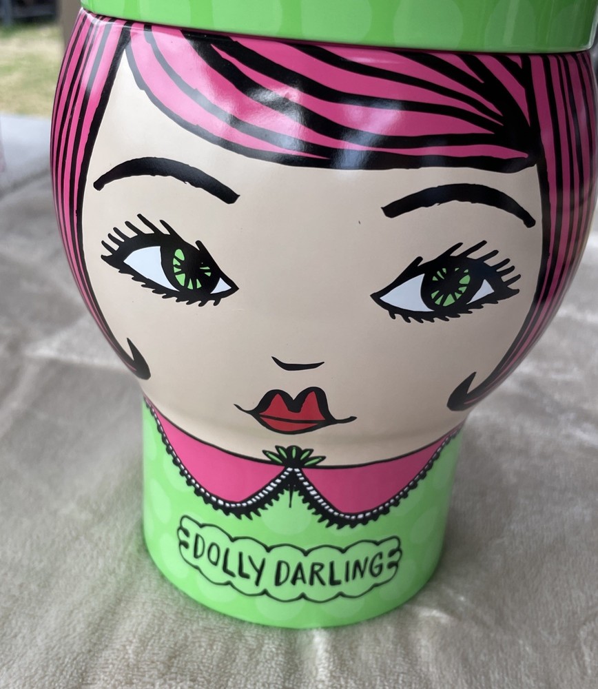 Benefit Cosmetics Dolly Darling Tin Collector Empty