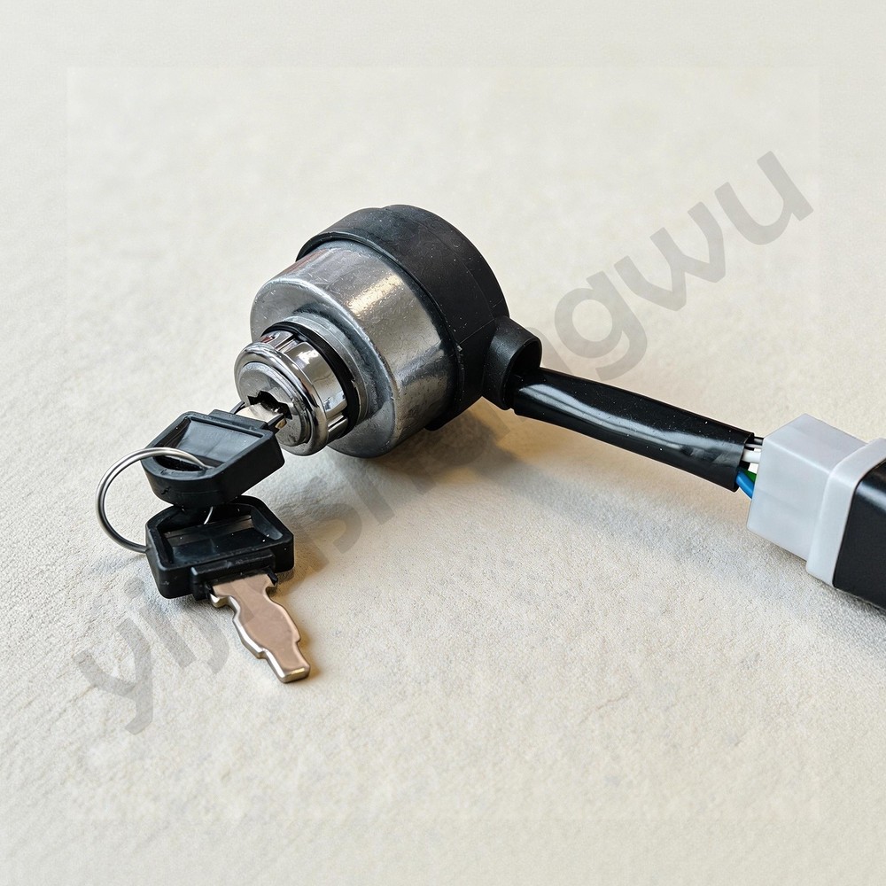Agrotk Ignition Switch Key Switch for H15R Mini Excavator Attachment