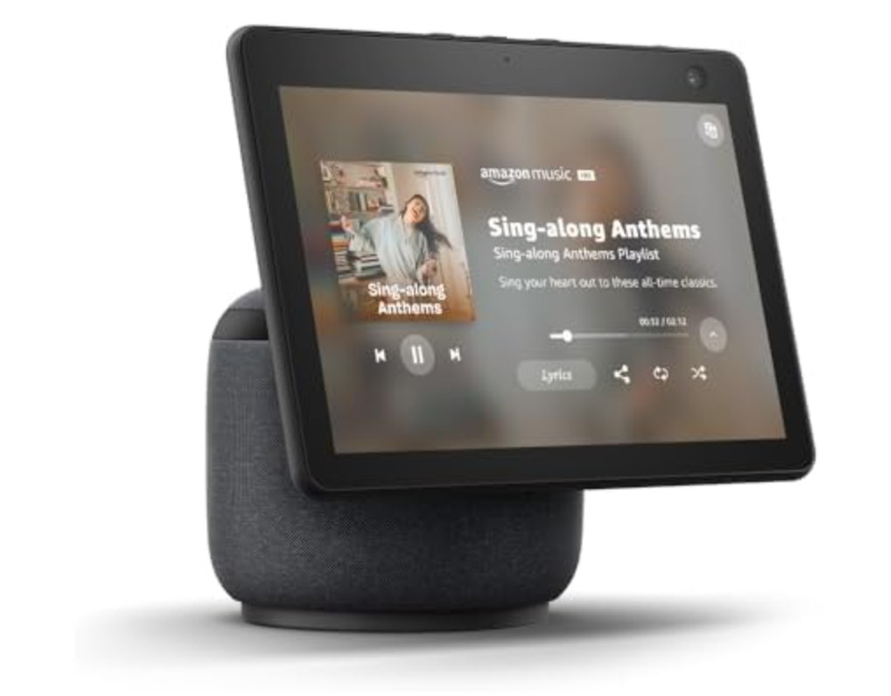 (NEW) Amazon Echo Show 10 (3rd Gen), HD smart Display Charcoal