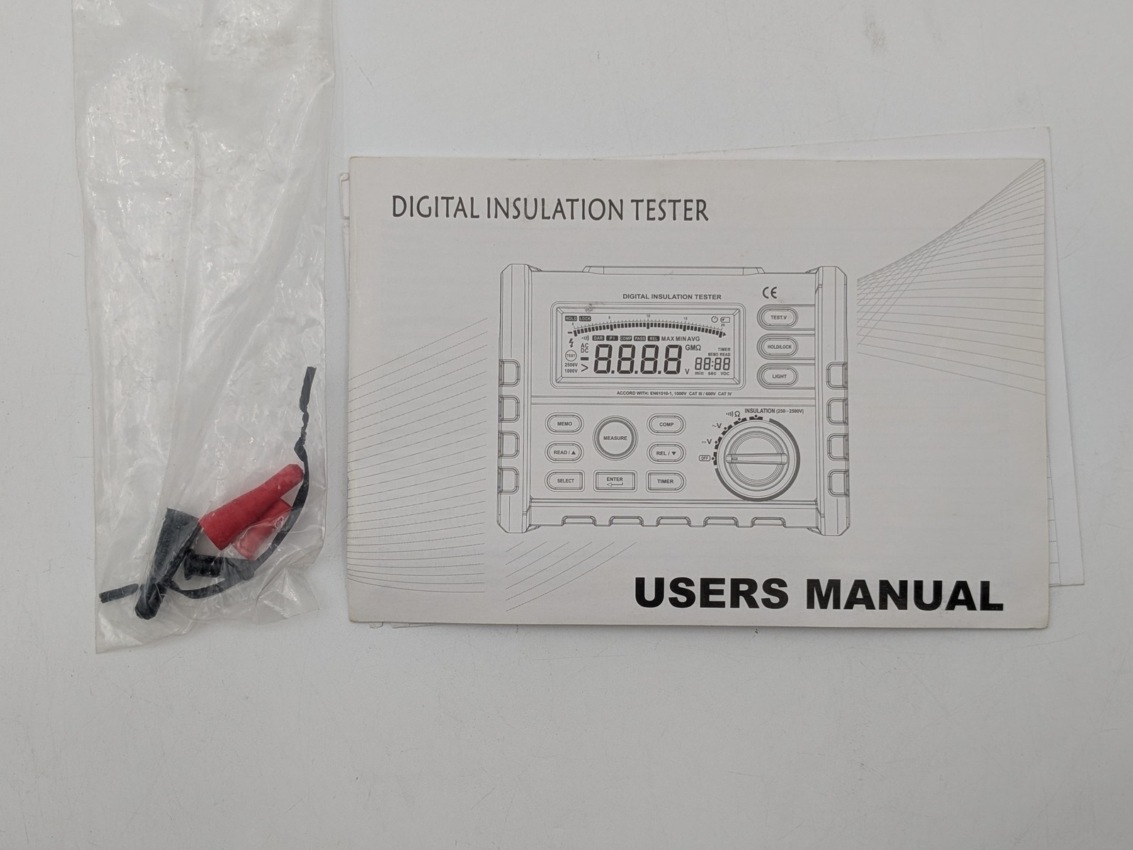 PEAKMETER MS5205 Digital Insulation Resistance Tester FREE SHIPPING