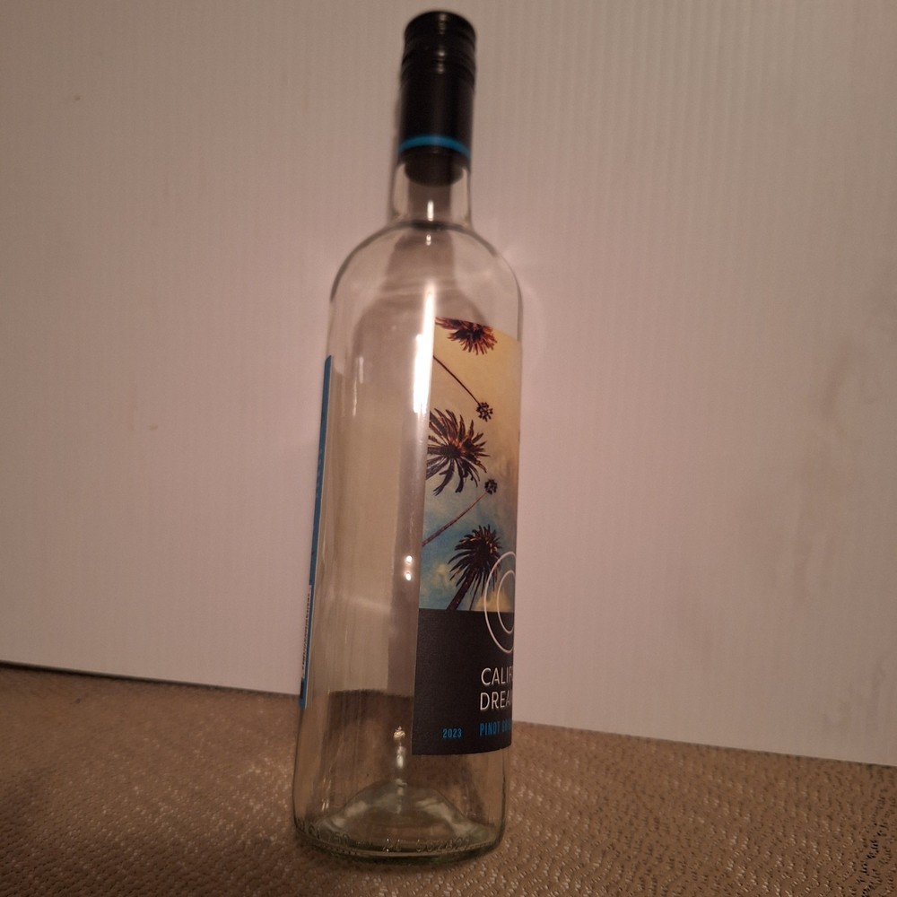 California Dream Empty Wine Bottles