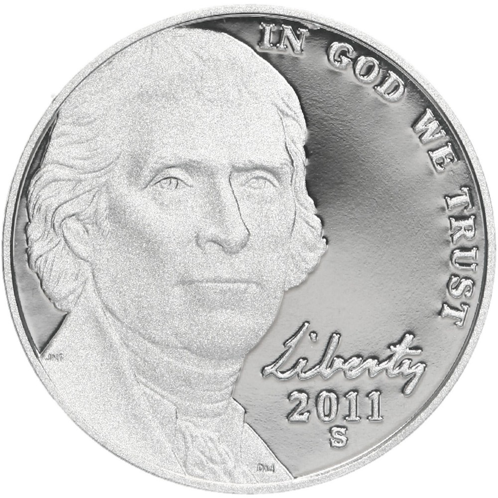 2011 S Jefferson Nickel Gem DCam Proof