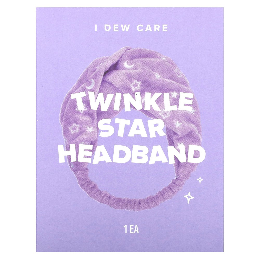 Twinkle Star Headband, Purple, 1 Headband