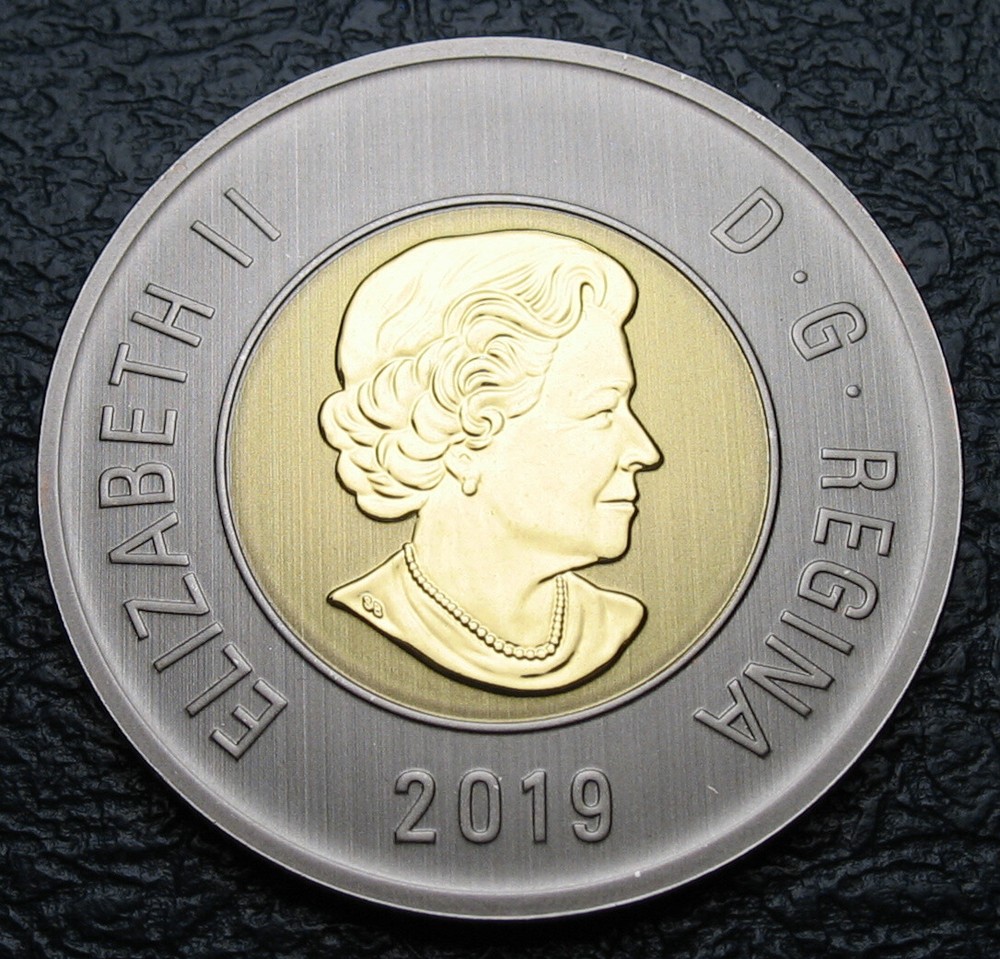Canada 2019 $2 Polar Bear Specimen Uncirculated