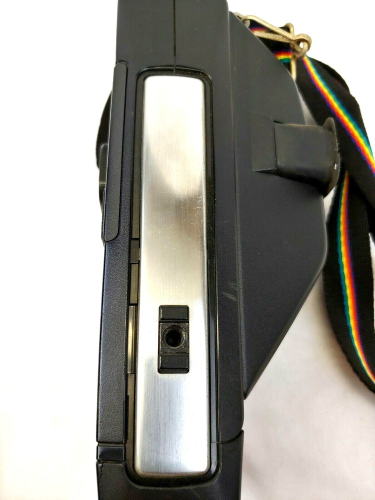 Kodak Colorburst 250 Electronic Flash Instant Camera with Strap (untested)