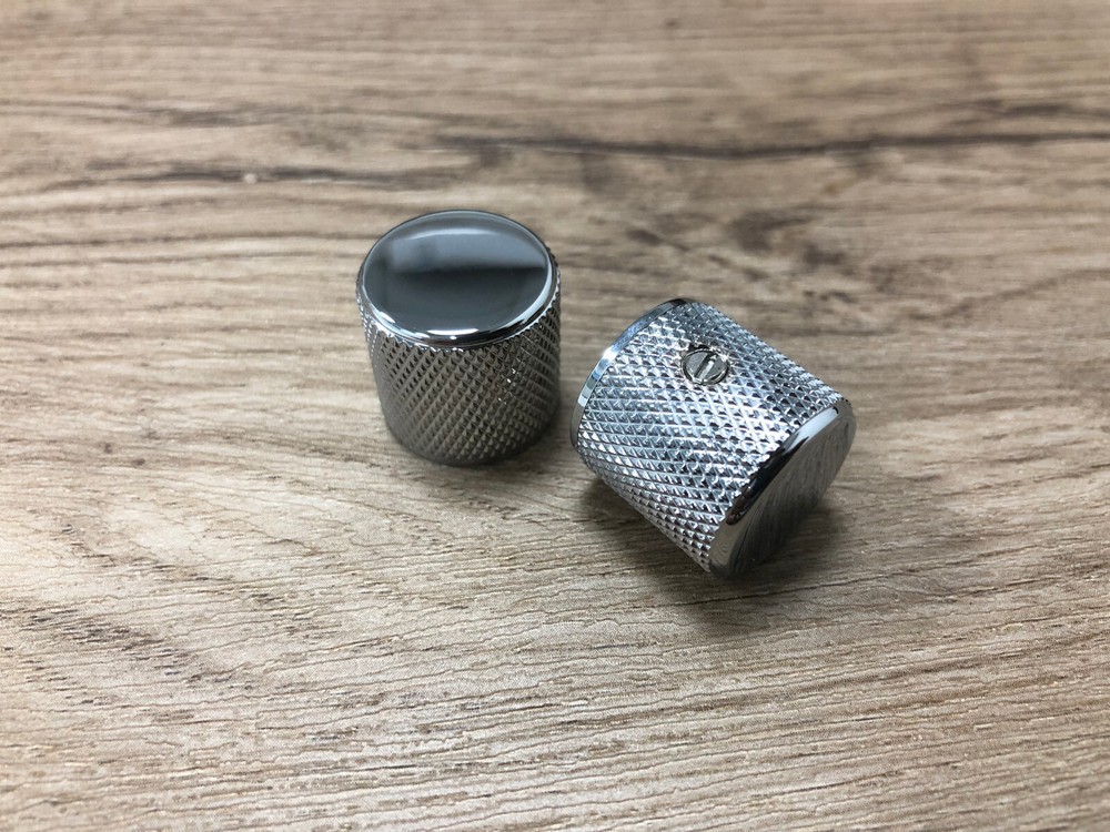 2pcs Aluminum guitar Knobs for Fender Telecaster Guitar 6.2mm