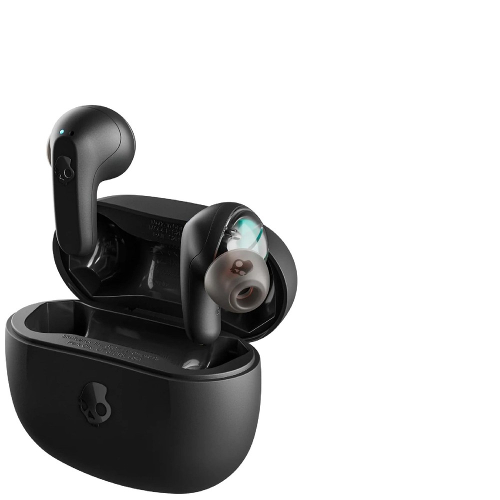 Skullcandy Rail XT True Wireless Ear Earbuds, True Black S2RLW-Q786