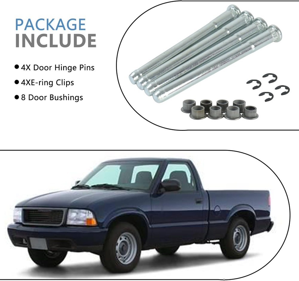 Door Hinge Pin and Bushing Kit for Chevy GMC Models