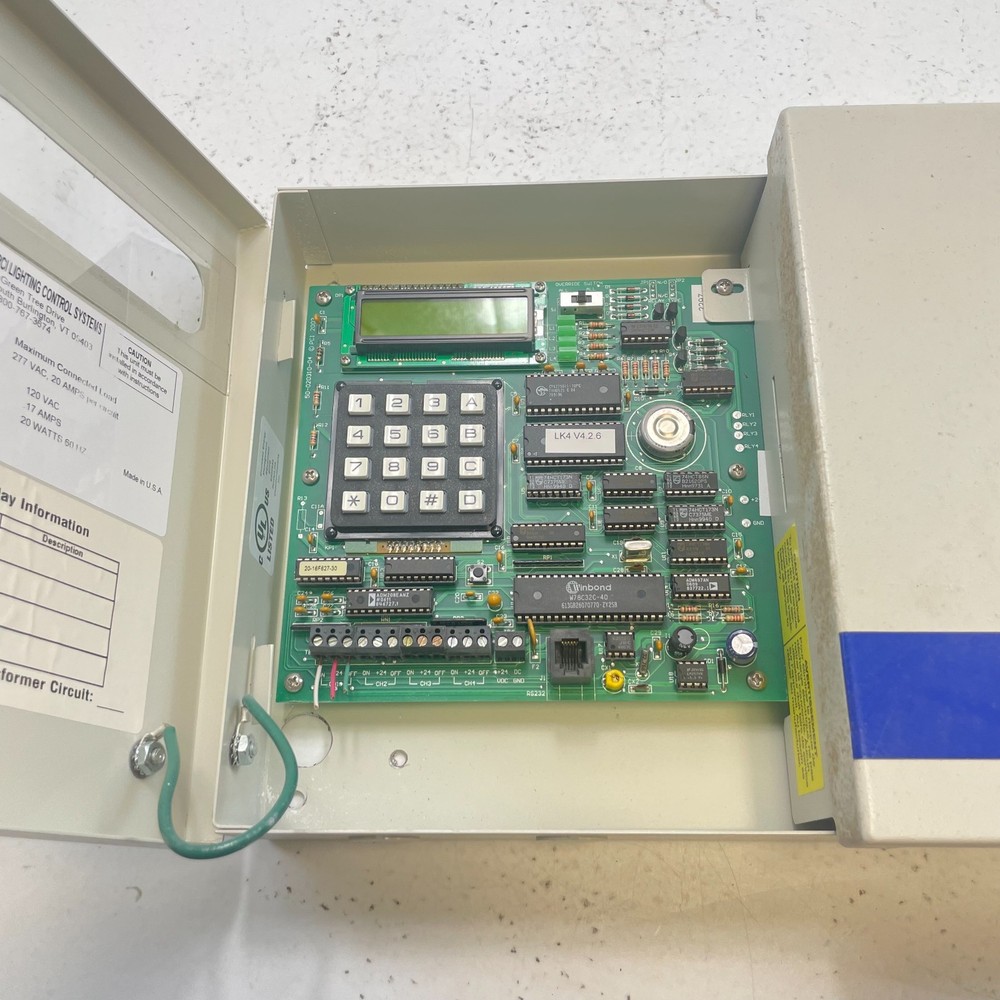 PCI LIGHTING CONTROLS LK4 LIGHTING CONTROL PANEL 20AMP 277VAC 20W 60HZ