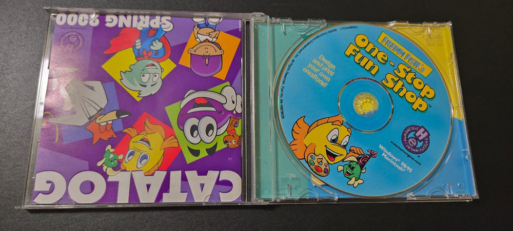 Freddi Fish's One-Stop Fun Shop - Windows 98 / 95 PC Mac - CD-ROM