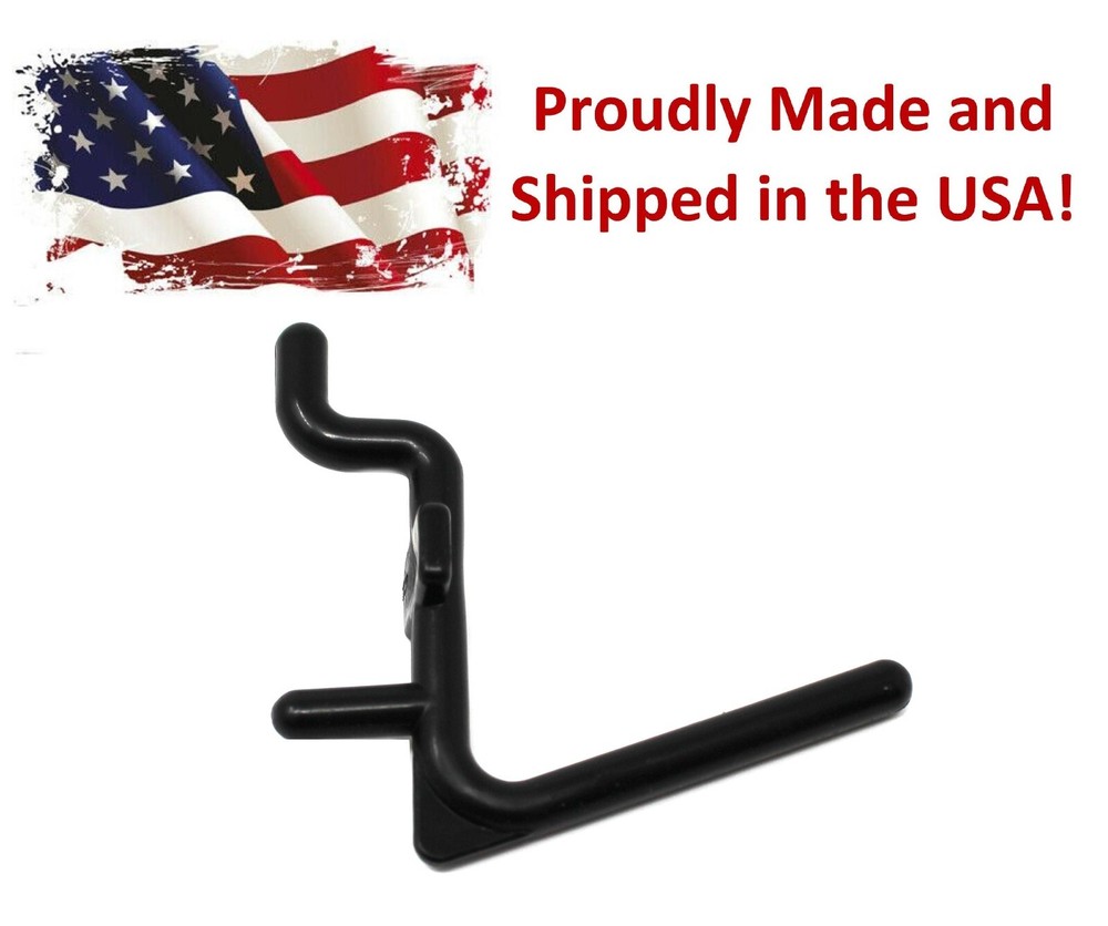 NON-Locking Plastic L Style Pegboard Hooks Combo Kit Tool Storage - Pick A Pack