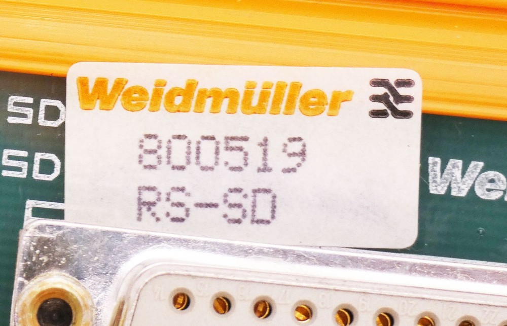 Weidmüller 800519 RS-SD interface -unused-