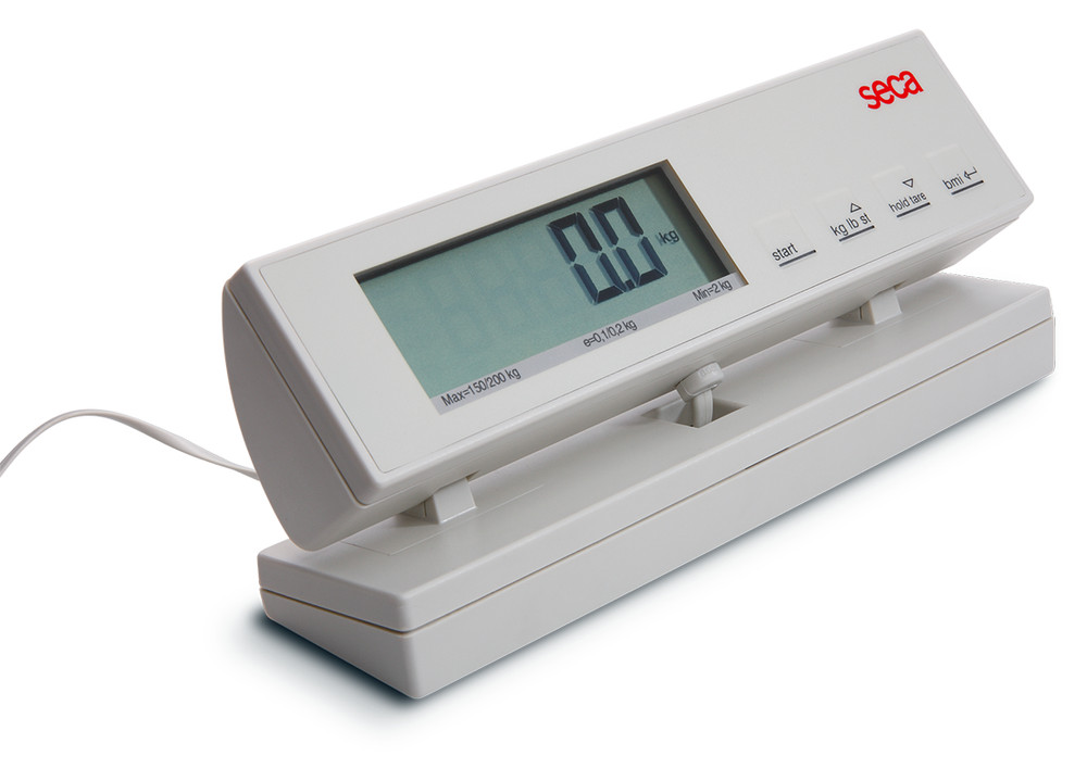 SECA 869 Digital Floor Scale with Remote Display in kg/ lbs