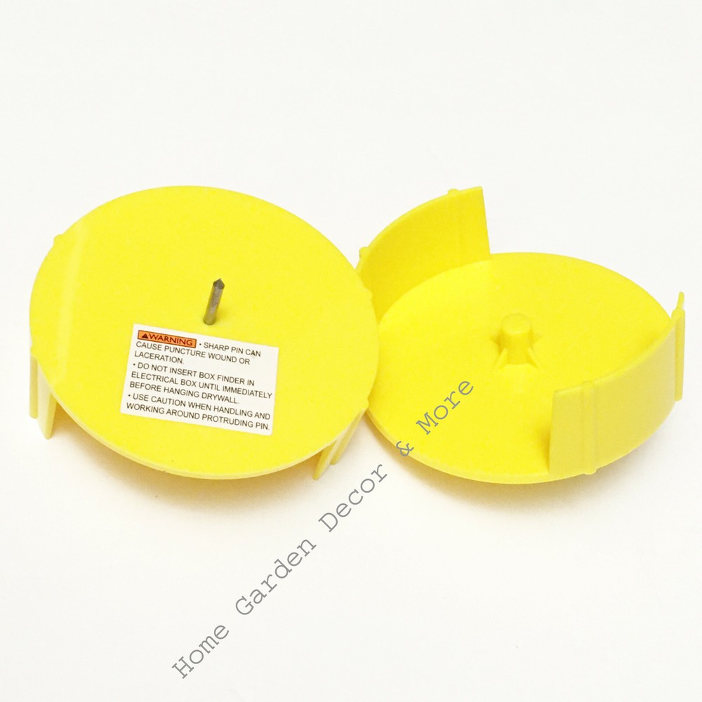 2 PACK Simple Man Products 00205 Drywall Electrical Outlets Circle Box Finder