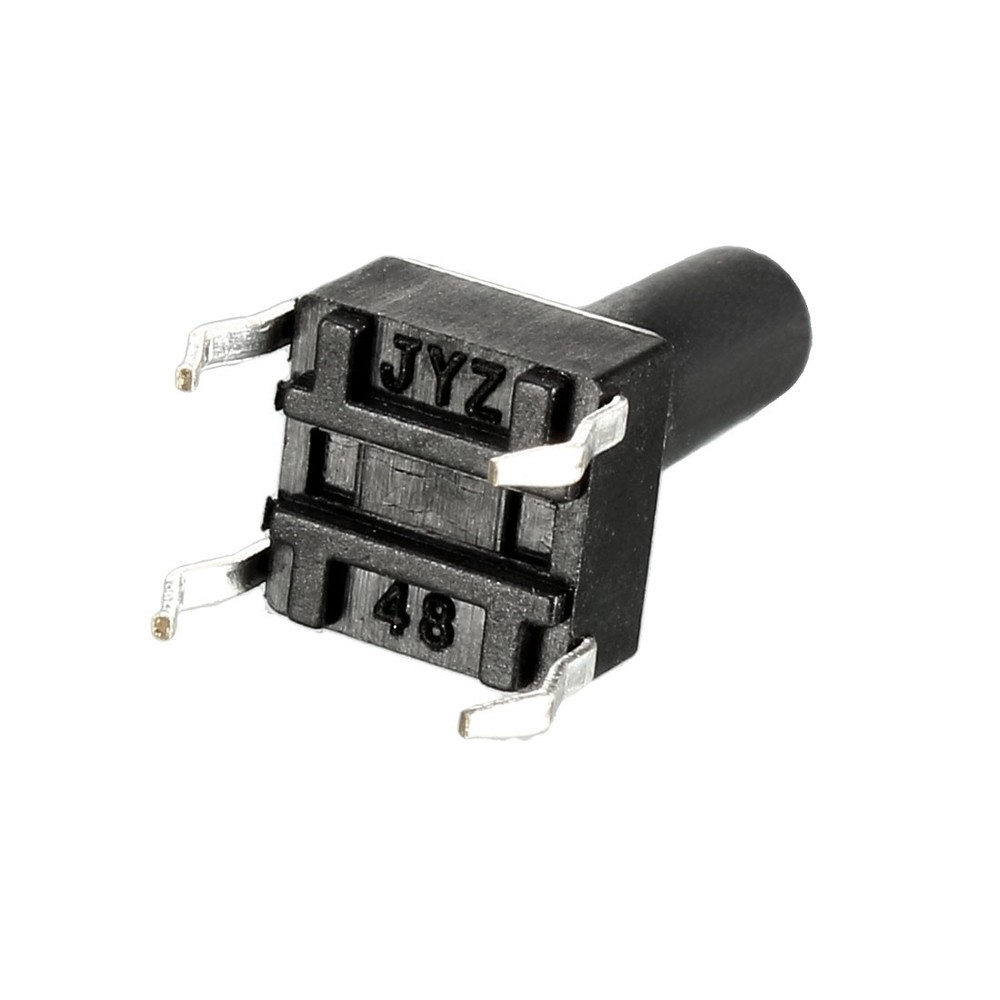 6x6x12mm Panel Momentary 4-Pin PCB DIP Tactile Tact Push Button Switch 10PCS