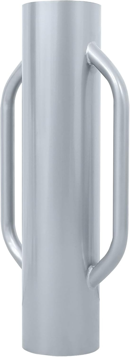 Heavy Duty Fence Post Driver w Handles Fits 2–6" Posts Steel T-Post Pounder