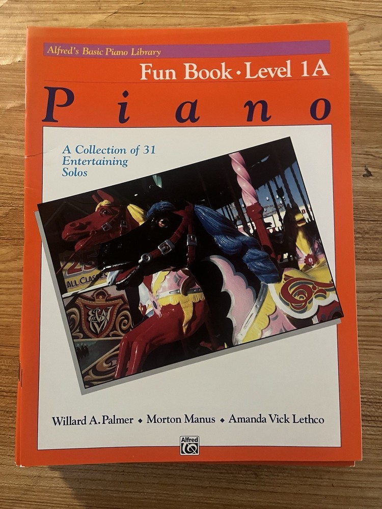 Alfreds piano fun book level 1A