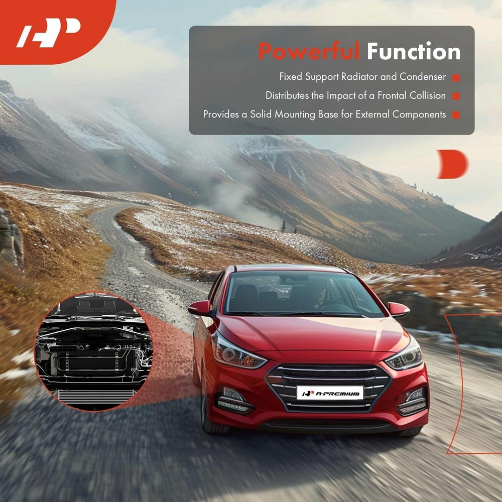 Radiator Core Support Jetta 2019-2023 17A805705E