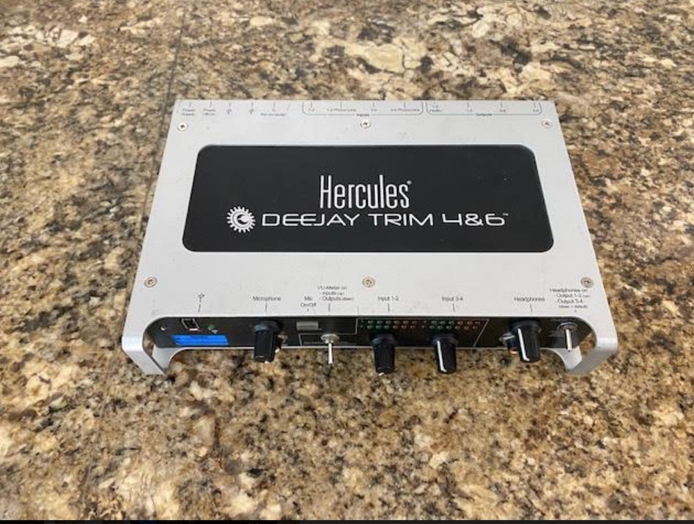 Hercules Deejay trim 4&6 Audio Interface - For parts