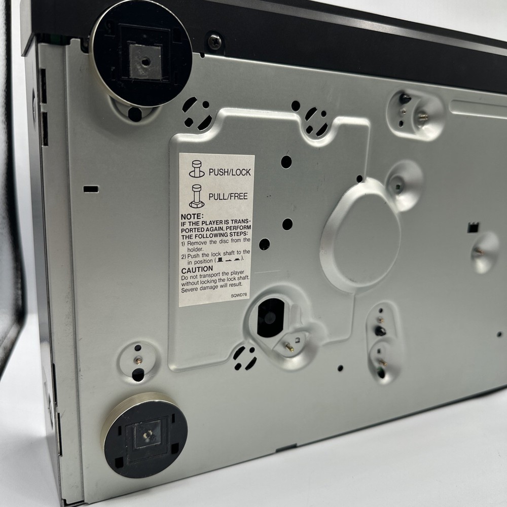 Technics SL-P200 Compact Disc Player Tested Working No Remote