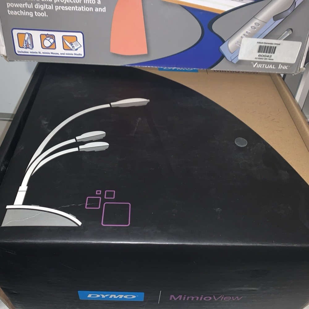 DYMO Mimio Bundle Learning Teaching View/Teach/Interactive/Pad Whiteboard Lamp