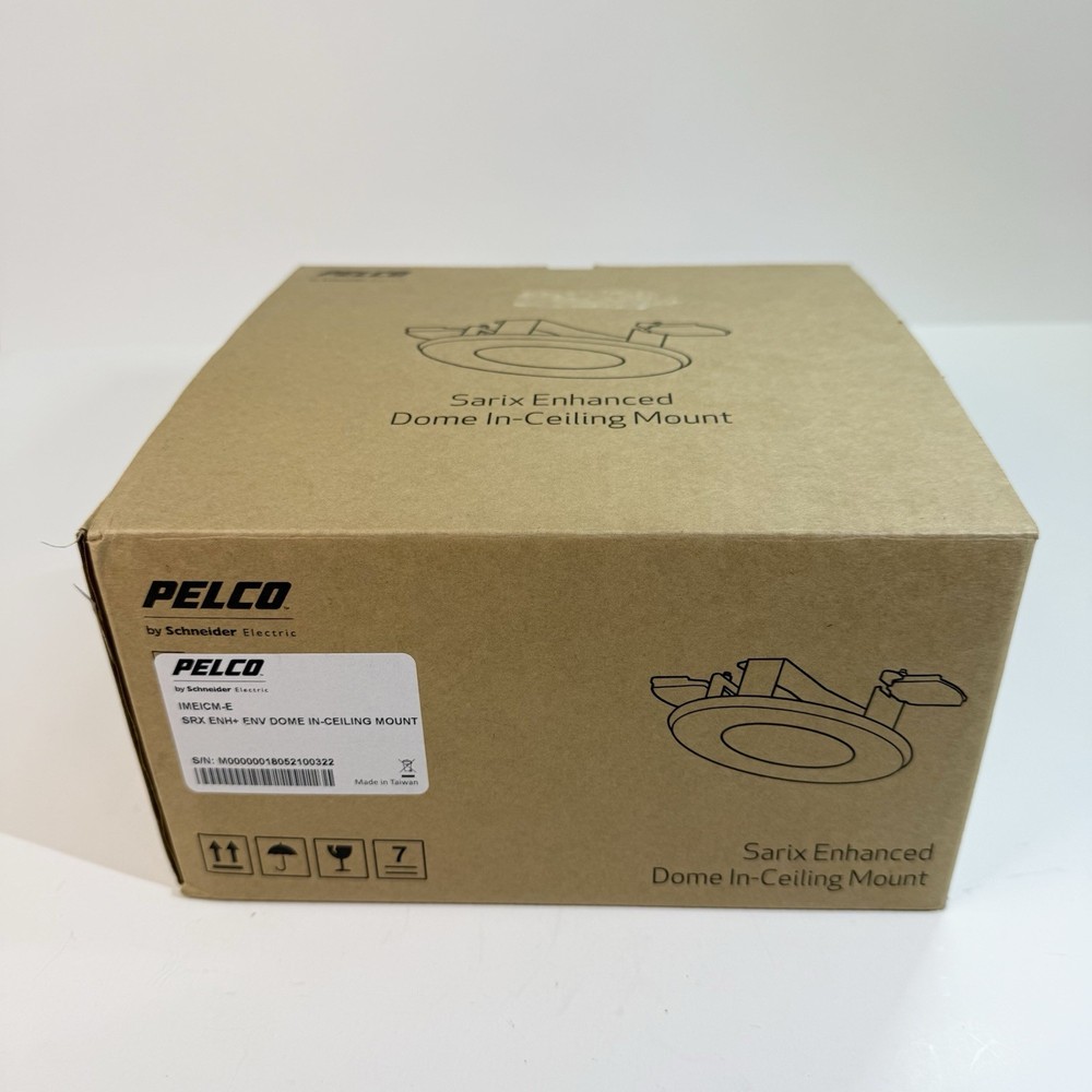 Pelco IMEICM-E Sarix Enhanced In-Ceiling Dome Mount Security Camera Bracket NIB