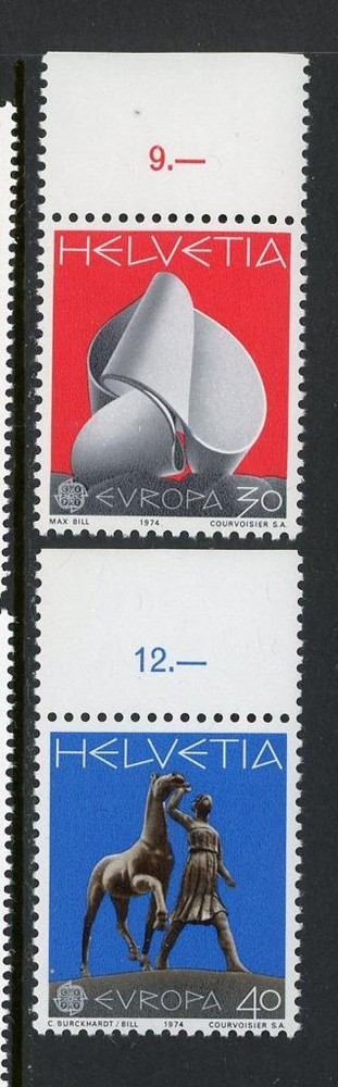 Switzerland #594-5 MNH