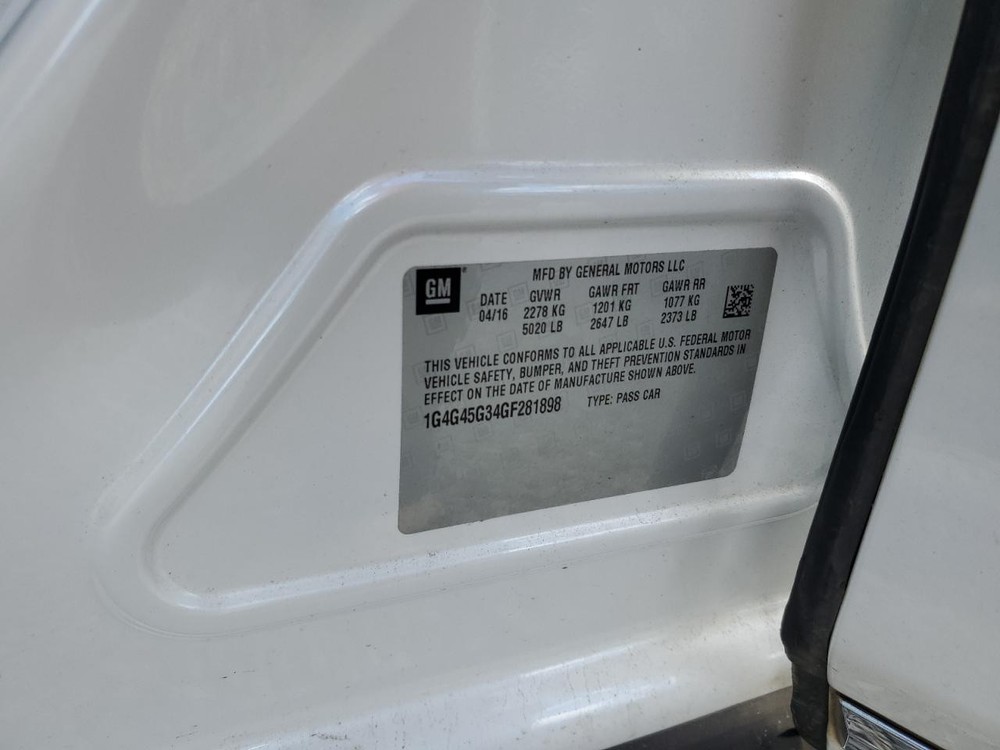 Used Blind Spot Detection System Warning Control Module fits: 2016 Buick Lacross