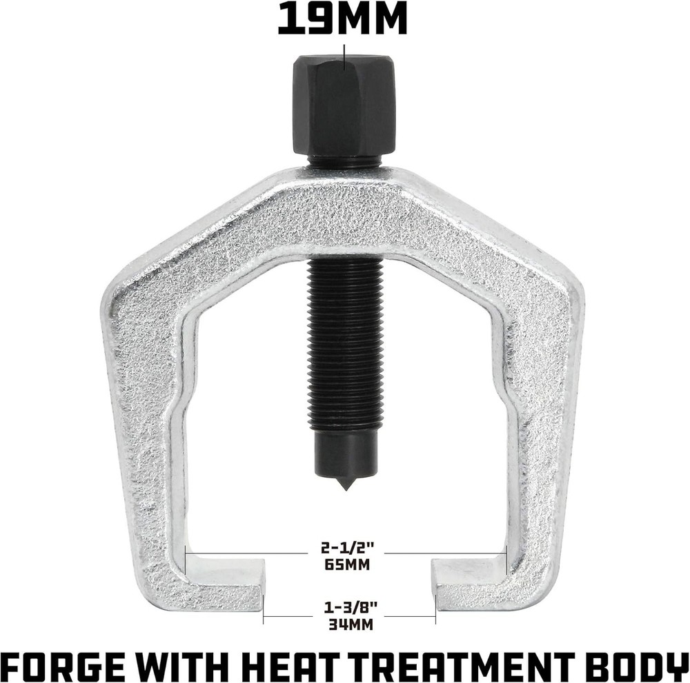 1-3/8-Inch 34mm Pitman Arm Puller, For separating pitman arm from steering ge...