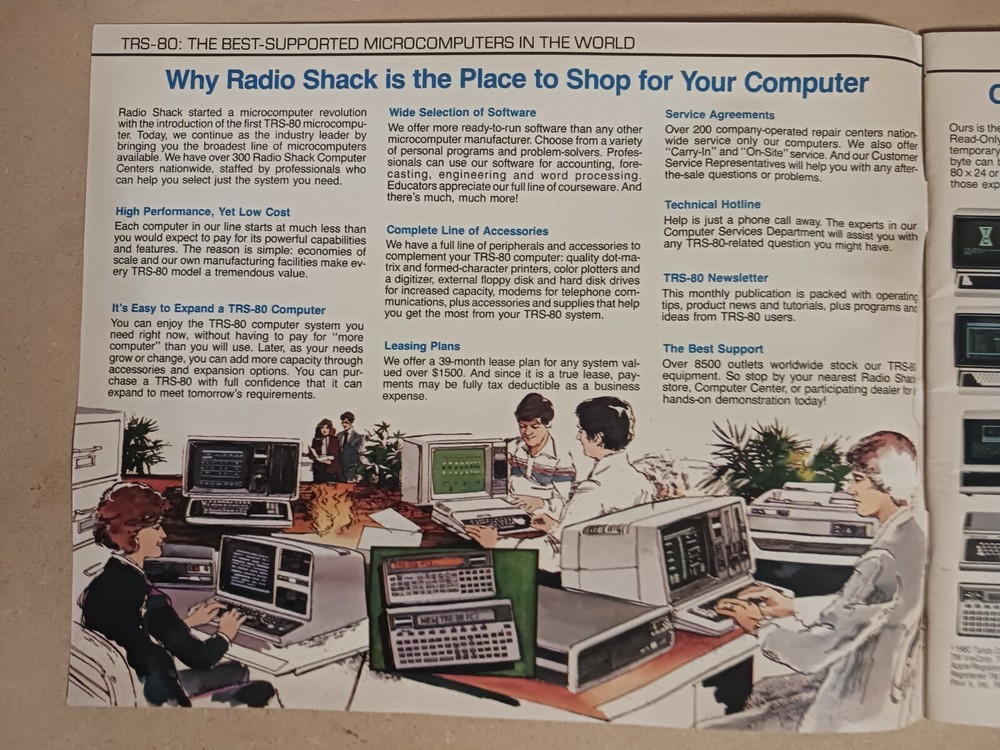 1983 Radio Shack TRS-80 Microcomputer Catalog (No. RSC-8)