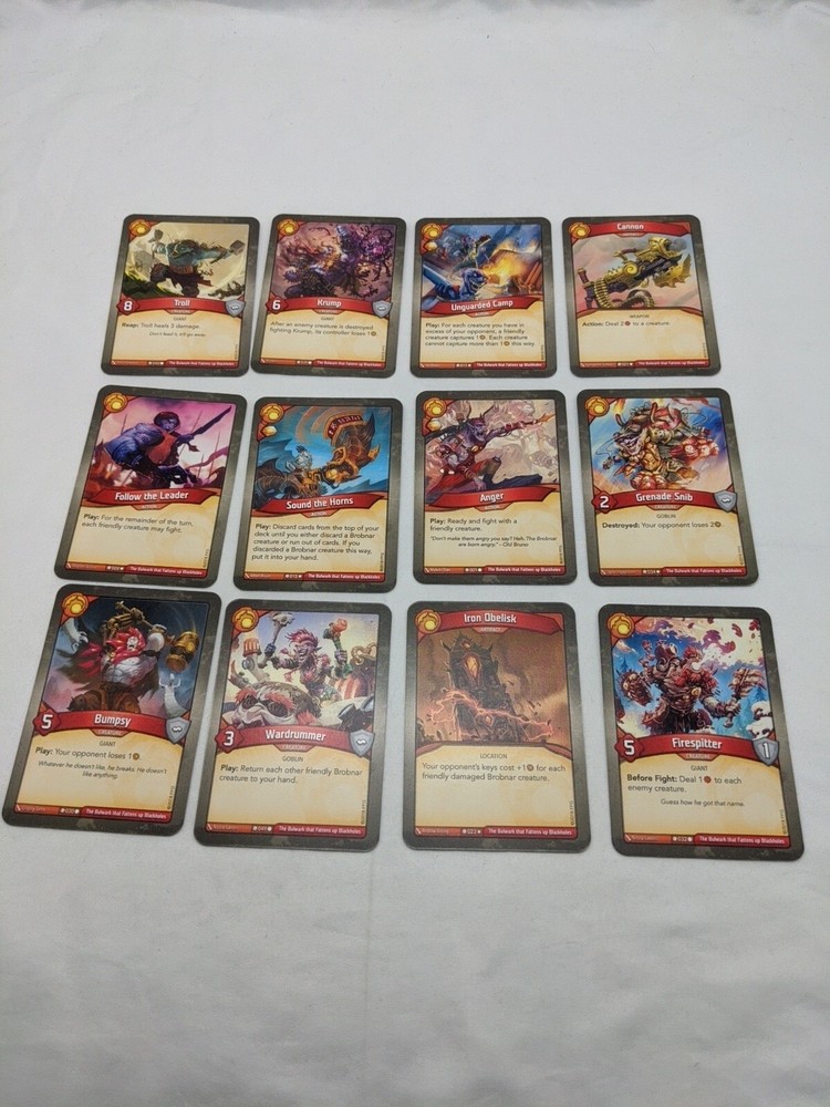 Keyforge Call Of The Archons Deck Brobnar Logos Shadows