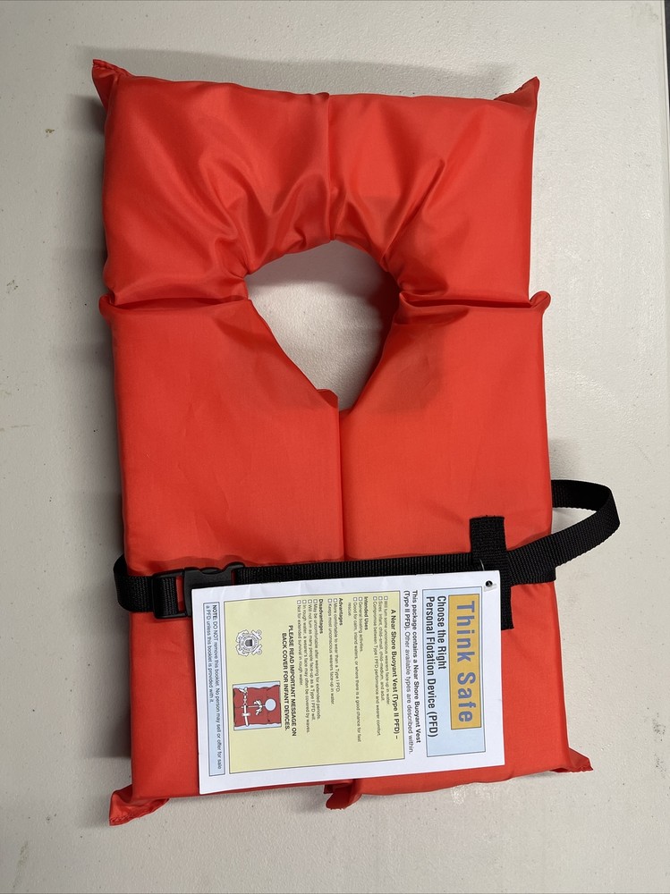 Airhead Type II Keyhole Life Jacket (OSFM, Orange)