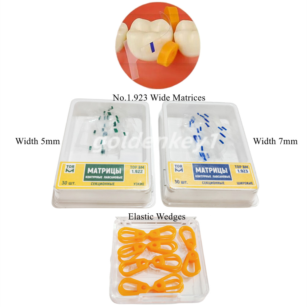 Dental Clear Matrix Transparent TOR VM Matrices Polyester Strip Width 5mm 7mm
