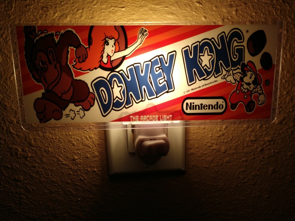 Donkey Kong Arcade Marquee Night Light