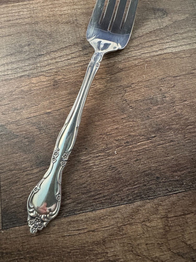 Community Plate Silverplated Salad Fork Affection Pattern