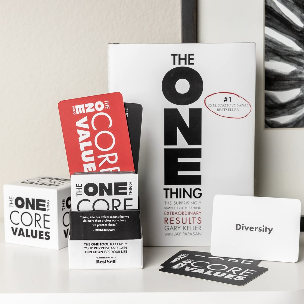 The ONE Thing A Powerful Self-Discovery and Personal Growth Tool Core Values ...