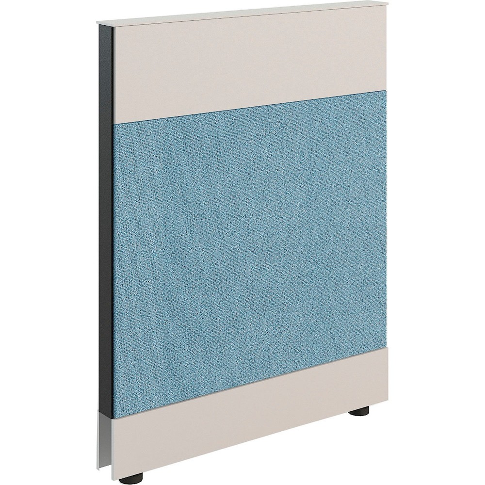 Global Industrial Modular Partition Base Panel 30"W x 38"H Blue