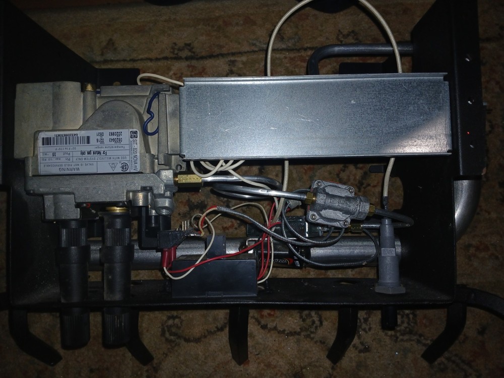 24 Inch Gas Log Insert / No Remote