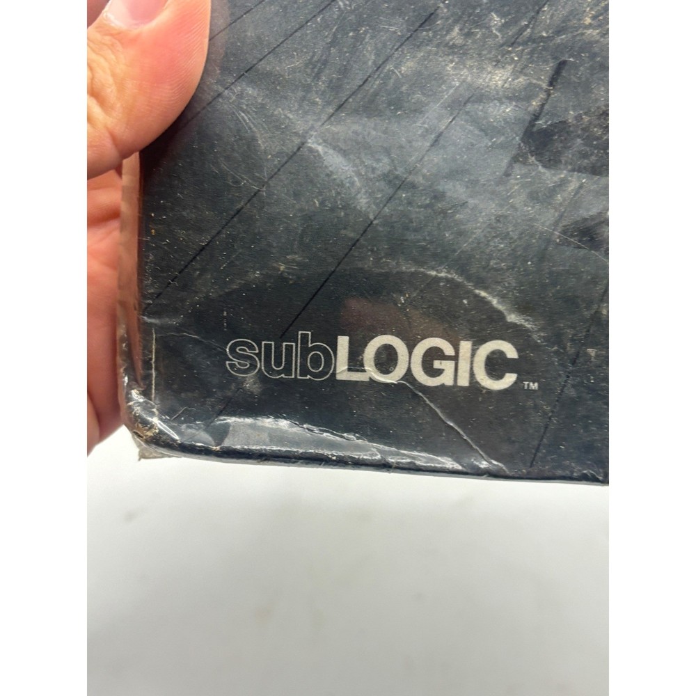 SubLogic JET Version 2.0 Flight Simulator Game for IBM PC PCJr and PC AT