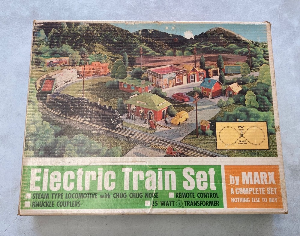 Electric Train Set by Marx #4351