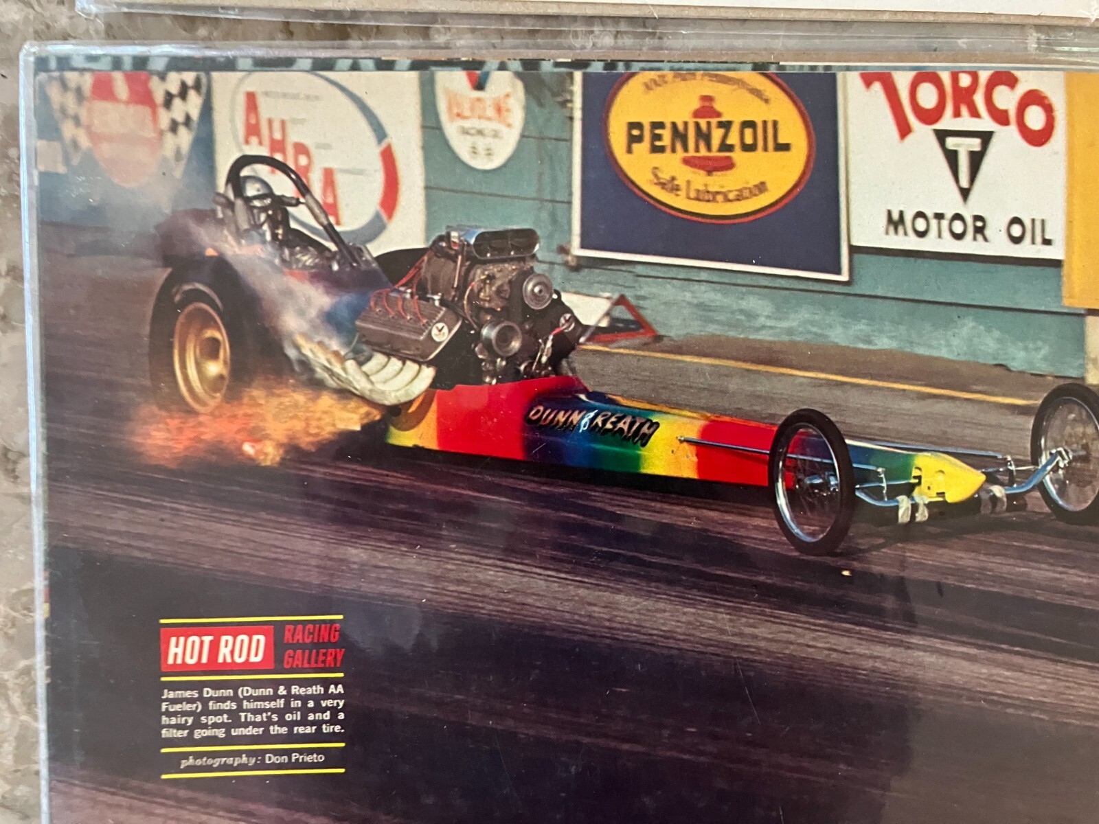 1967-70 AA/F Prodhomme Garlits NHRA Hot Rod Gallery Fuel Dragsters Lot of 9