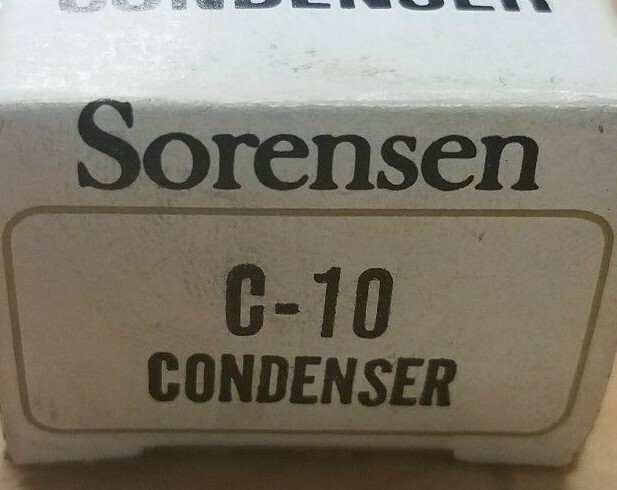 Sorensen Ignition Condenser C-10