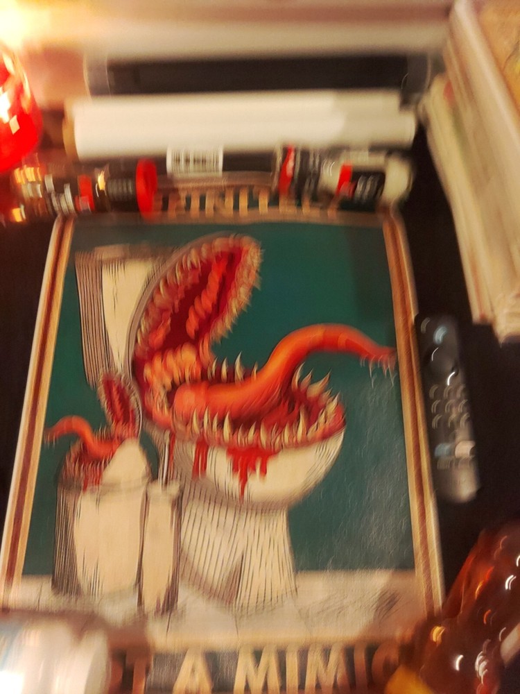 Dungeons And Dragons Mimic Canvas Poster