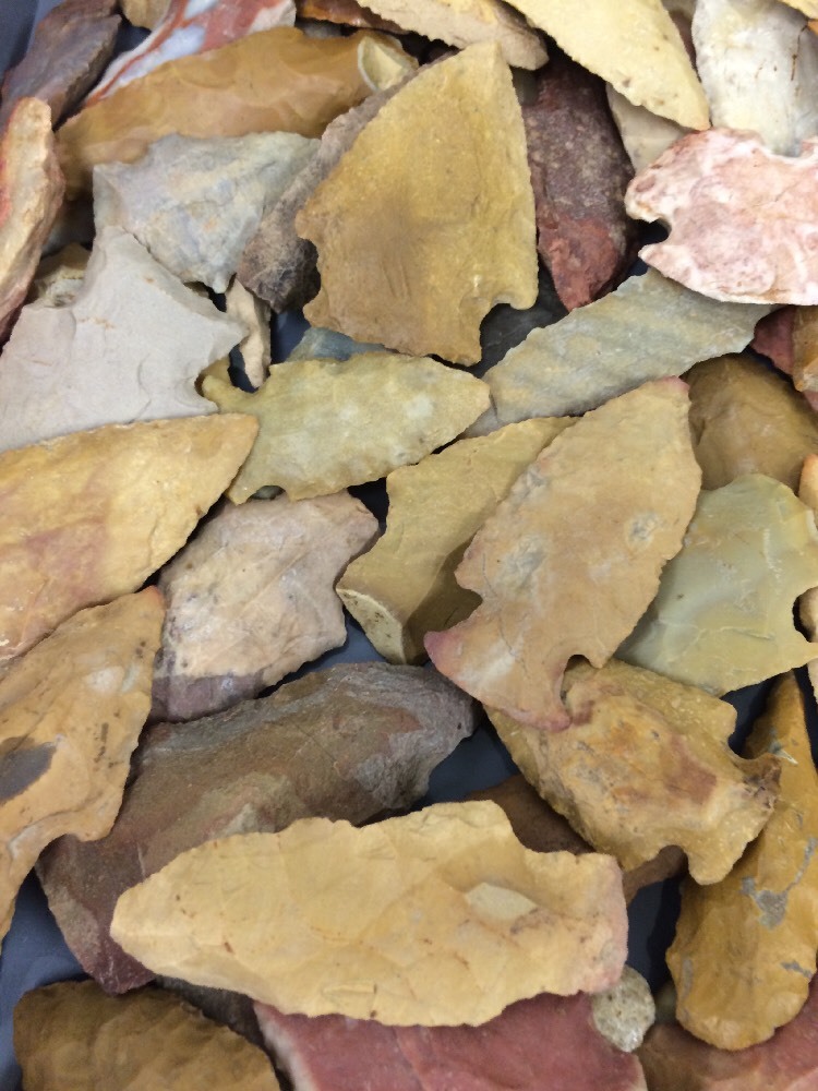 Three Authentic Ancient Indian Arrowheads "Field Grade A" Random Select GrabBag