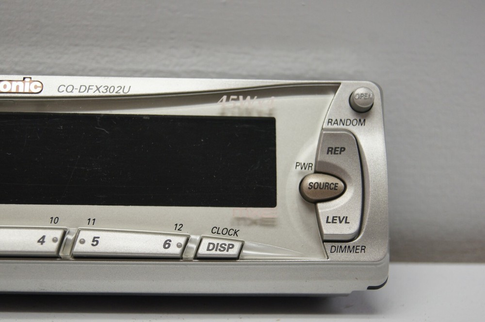 Faceplate ONLY!!! Panasonic CQ-DFX302U 45Wx4