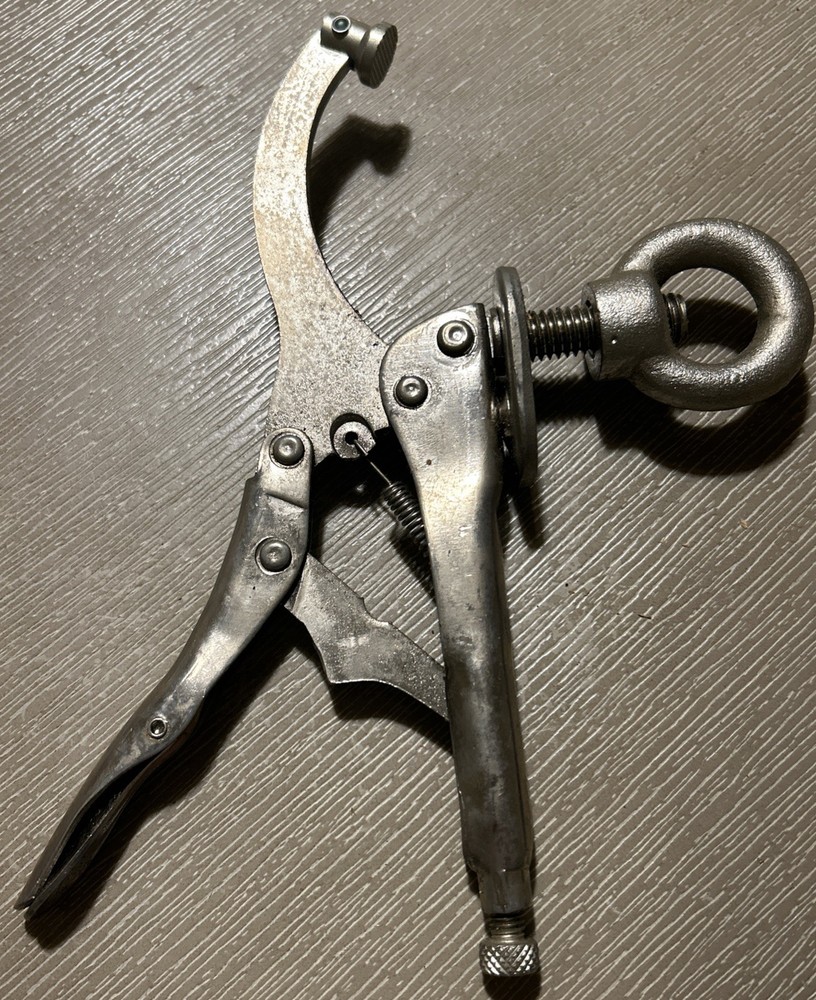 9 Inch Drill Press Locking Clamp, Welding Vice Grip