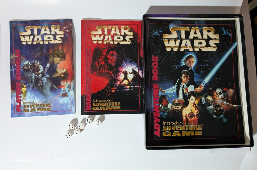 West End Games 1997 - STAR WARS Introductory Adventure Game RPG