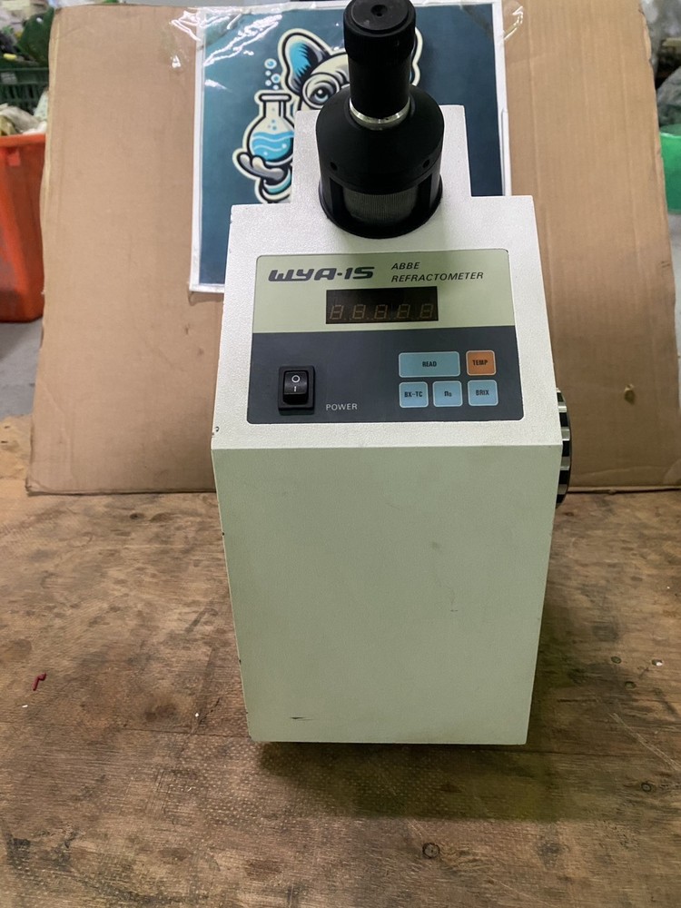 Today’s Instruments WYA-1S Abbe Refractometer – Powers On, Lines Visible, As-Is