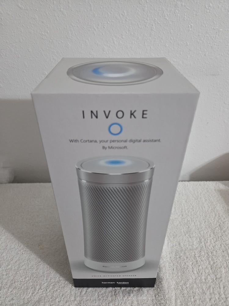 Harman Kardon Invoke Voice Activated Wireless Assistant And Bluetooth Speaker