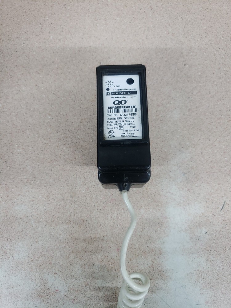 SQUARE D QO2175SB 2 POLE SURGE PROTECTIVE